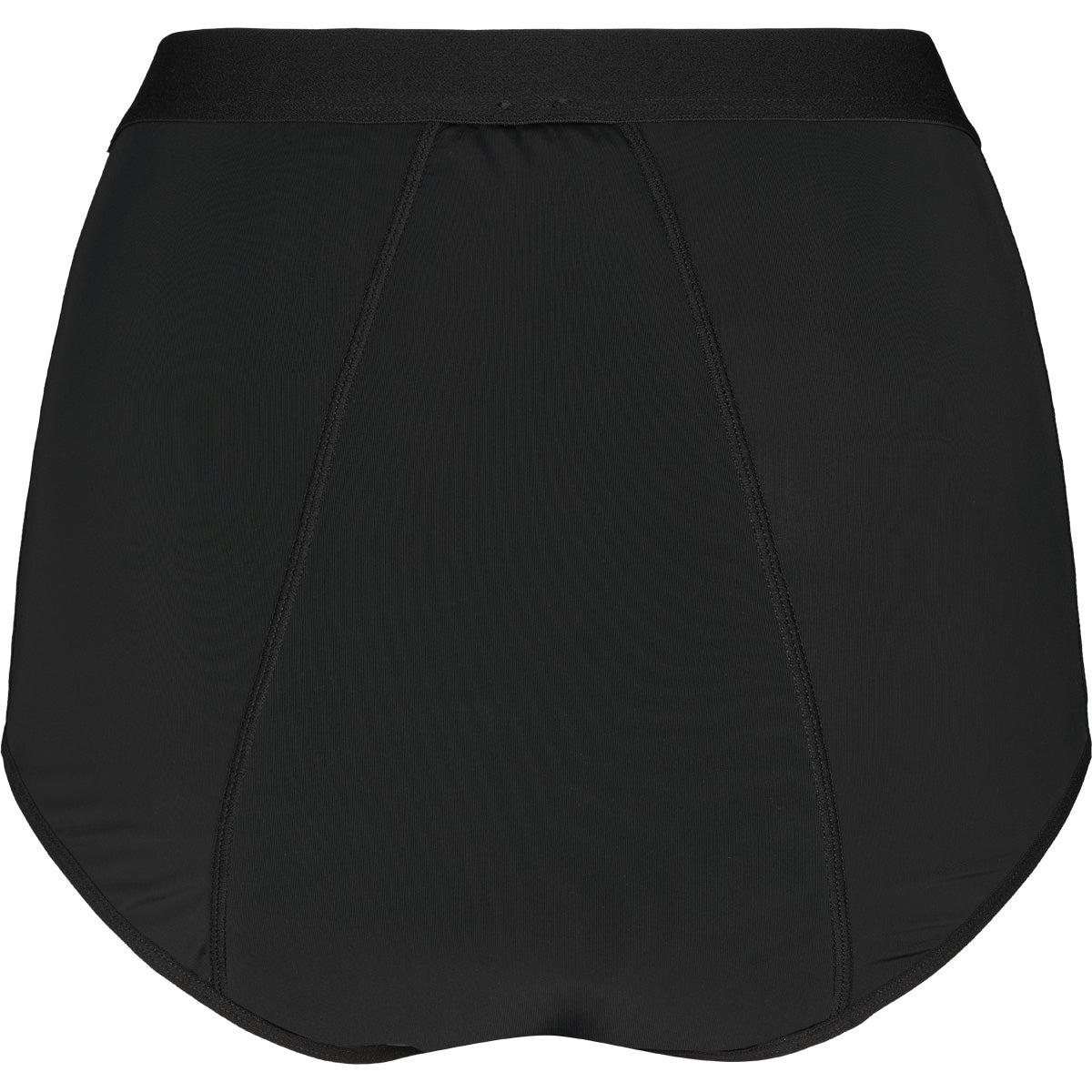 444 Studios Elva inkontinens-trusser til dame, high waist, 90 ml, sort, bagfra