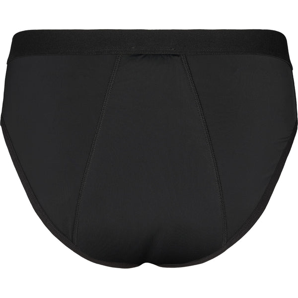 444 Studios Elva inkontinens-trusser til dame, mid rise, 90 ml, sort, bagfra