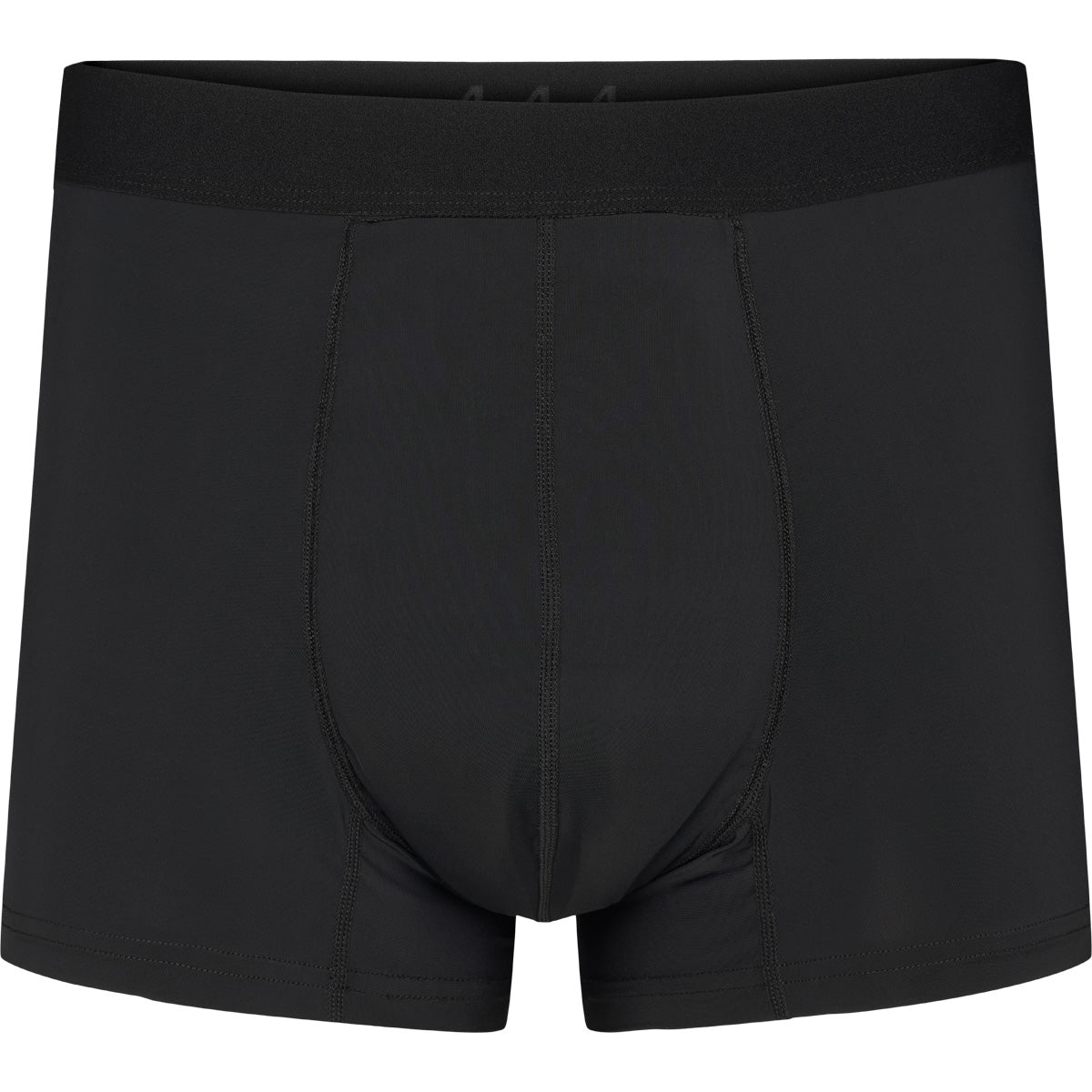 444 Studios Invictus inkontinens boxers til mænd, 90 ml, sort, forfra