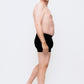 444 Studios Ultra incontinence underwear for men on model, boxers, 90 ml, black, side, distance